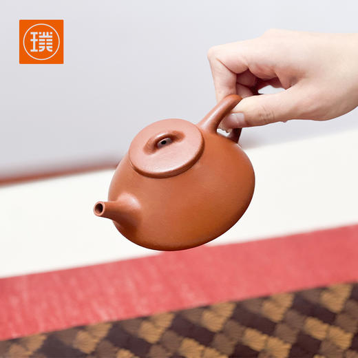 璞实大器石瓢紫砂壶国工大师汪健作品全手工制作 商品图2