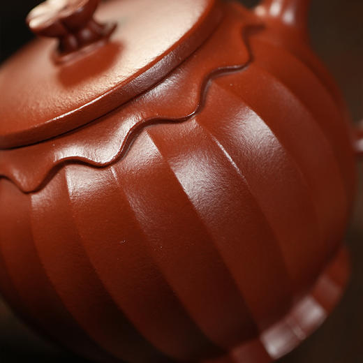 龙德堂陶艺 汤宣武制《金鼓》原矿大红袍 180cc 库存请咨询客服 商品图3