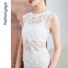 凡圣瑜伽新中式蕾丝背心 F15217 商品缩略图9
