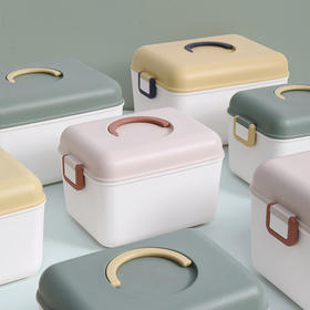【醒粉福利29.9元起】趣味收纳箱 密封防潮提手便携零食玩具积木药箱