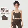 跃牌【禅语梵心】两件套网纱瑜伽服短袖速干运动文胸一体杯健身舞蹈服上衣WX5128 商品缩略图1