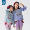 年衣童装2025春新款儿童甜美泡泡袖T恤百搭上衣优格跳跳糖上衣 商品缩略图0