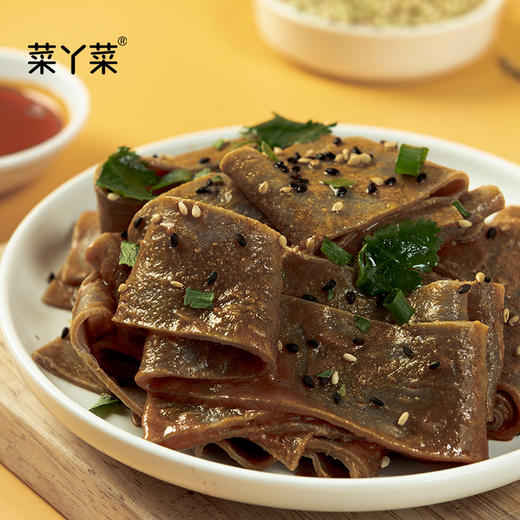吃欢天菜丫菜荞麦面皮原汁麻酱味 非油炸10包/箱 商品图1
