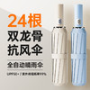 24骨晴雨两用雨伞抗风晴雨伞大号折叠太阳伞防晒伞 商品缩略图0