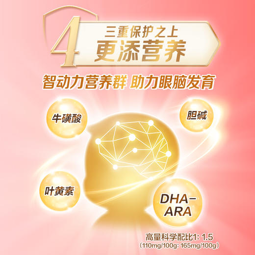 【贝因美】爱加婴儿配方奶粉1段800克 仿生配方 商品图3