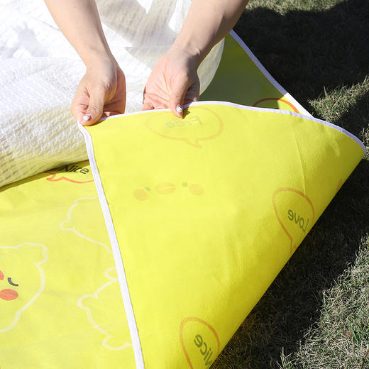 【出游常备❗️一提就走的野餐垫】防水防潮，沙滩草地都能用！户外折叠收纳便携加厚ins风郊游露营防潮垫 商品图4
