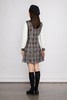 Le Malene 格纹拼接假两件式连衣裙（无胸针） 11534 商品缩略图2