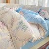 【商场千元 全棉印花四件套】A类母婴 纯棉小清新纯棉被套 双人宿舍学生三件套 商品缩略图11