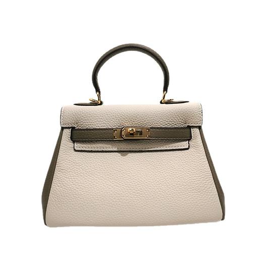 雀说新款潮mini女包真皮包手提荔枝纹牛皮二代凯丽包单肩斜挎小包AL8978 商品图4