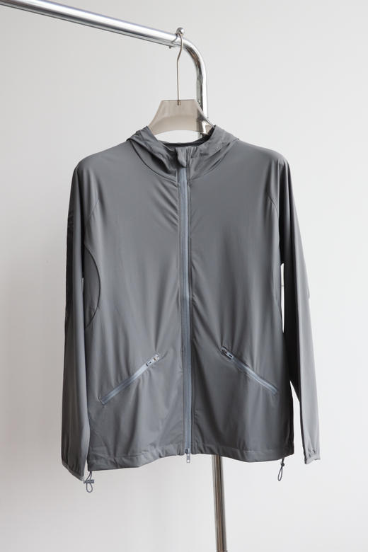 Y-③ 四面弹力薄款拉链连帽运动衫 WT823 商品图4