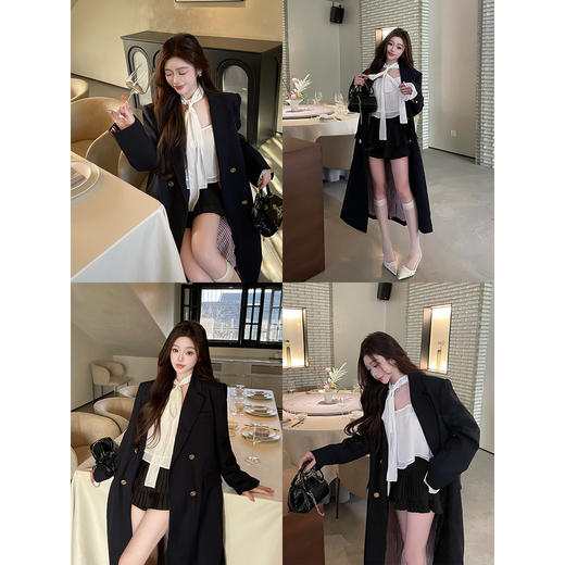 清仓捡漏 LINCHAOZHANG  LW240600 学院风西装外套 商品图1