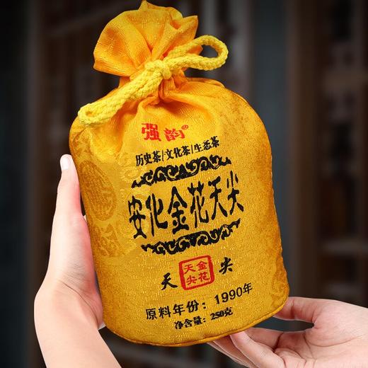 【农业大学科研 安化黑茶金砖奖 油腻克星】强韵安化金花黑茶 250g/袋 商品图3