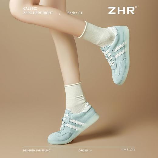ZHR则则软底百搭阿甘鞋2025春季新款时尚休闲德训鞋平底校园女鞋 商品图6