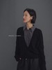shyshystill/shy202411008/假两件大V领贝壳扣衬衣 商品缩略图3