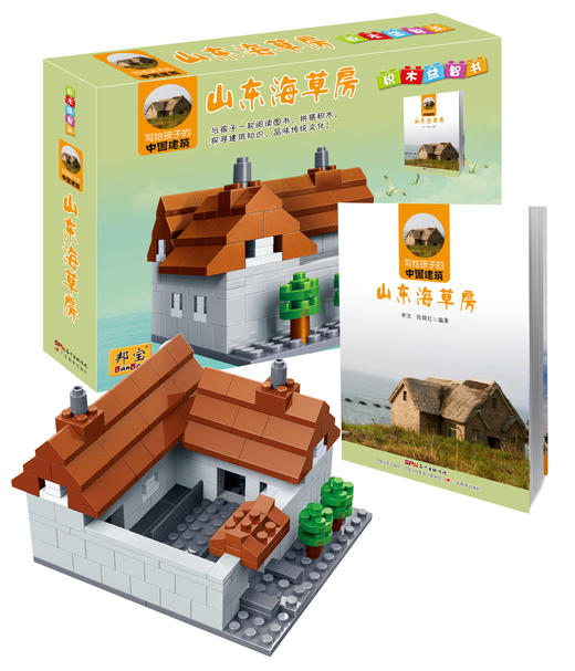 写给孩子的中国建筑山东海草房积木套装 商品图2