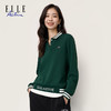 ELLE Active 新款女士翻领卫衣活力青春休闲打底衫 商品缩略图4