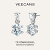 Veecans 双生花璀璨锆石耳钉 E0833-7W1BH-0 商品缩略图0
