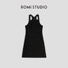 ROMI STUDIO“简约优雅”法式气质香风无袖小个子显瘦连衣裙D3457 商品缩略图0