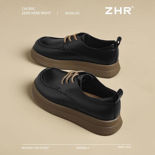 ZHR单鞋女2025新款复古英伦风ins小皮鞋百搭轻便女鞋低帮乐福鞋女 商品图6