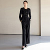IWY/干练简约黑色西装套装女早春售楼部接待工作服酒店前台正装CP658 商品缩略图0