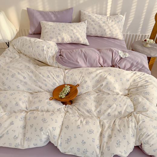 CKKHOUSE 春夏双层纱四件套 A类母婴级 柔软面料 双版设计 活性印染 多款可选 商品图4