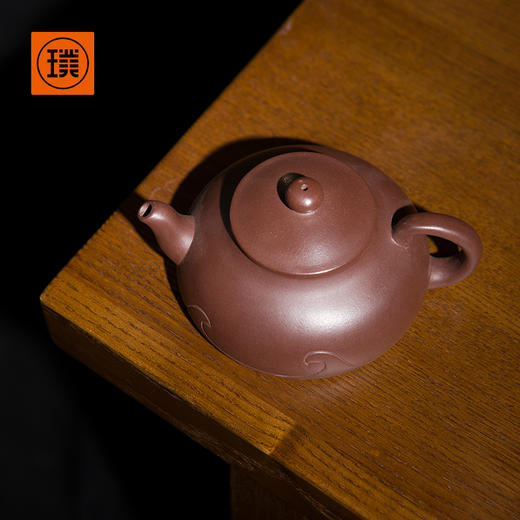 璞实茶器璞实藏壶宜兴原矿紫砂180ml高伟玲手工紫砂壶办公功夫茶礼盒定制 商品图4