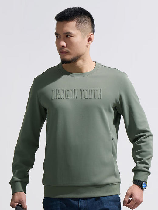 二代龙牙隐之风桦轻量圆领卫衣 商品图1