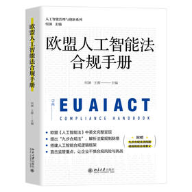 欧盟人工智能法合规手册 何渊 王源 主编 北京大学出版社