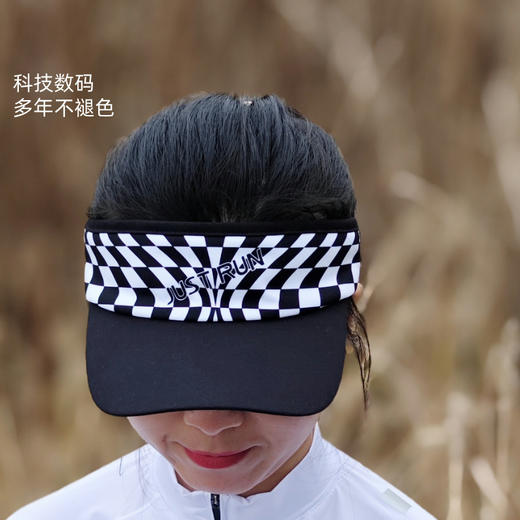 星际松紧带超轻排汗空顶帽马拉松越野户外骑行 商品图3