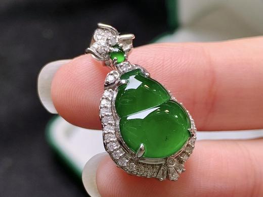 葫芦翡翠吊坠 商品图2