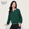 ELLE Active 新款女士翻领卫衣活力青春休闲打底衫 商品缩略图5