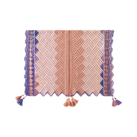 苏苏姐家窗格披肩手工DIY羊毛线编织钩针毛线团自制材料包 商品图4