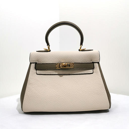 雀说新款潮mini女包真皮包手提荔枝纹牛皮二代凯丽包单肩斜挎小包AL8978 商品图5