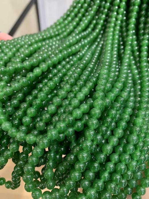 俄罗斯进口碧玉925银异形扣头项链（3-5天左右） 商品图11