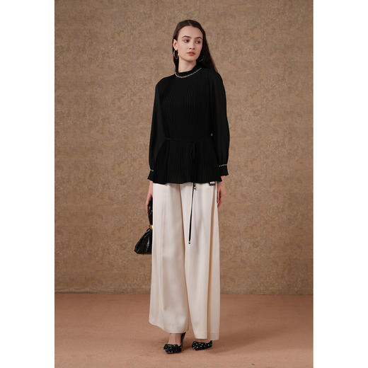 乔万尼秋季新品衬衫设计感上衣ET3C637 商品图2