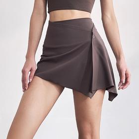 跃牌【禅语梵心】裸感高腰提臀瑜伽裤短裤屁帘跑步运动裤DK3099