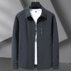 【DWN】大依优型大码翻领夹克工装衬衫时尚休闲外套宽松春装上衣男士加肥加大潮流 商品缩略图2