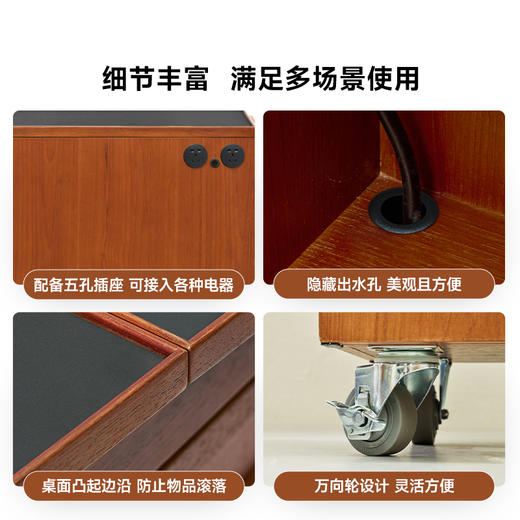 伽罗 JALO MCM风格飞鸟吧台柜 商品图3