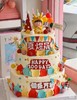 【臻品系列】---【龙宝宝周岁三层蛋糕】龙周岁蛋糕 商品缩略图0
