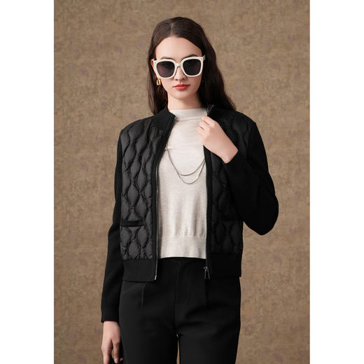 【两色可选】乔万尼休闲减龄设计短外套修身EM3B372 商品图1