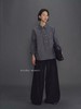 shyshystill/shy202411031/色织双排扣两色格子衬衫 商品缩略图1