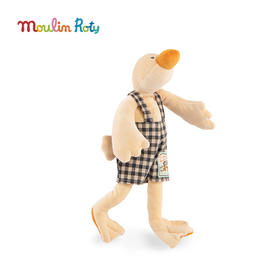 Moulin Roty 小鸭玩偶 法式玩偶 适合全年龄 原创故事形象 进口面料 农场大家庭系列 法国品牌-632275