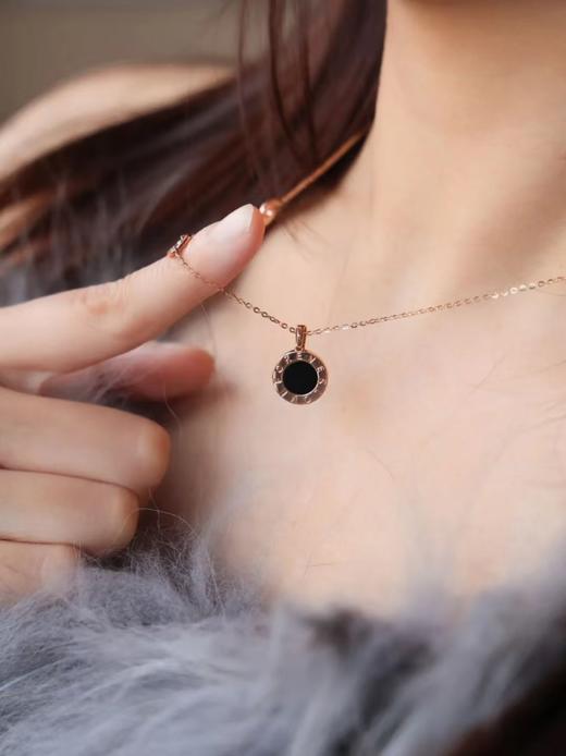 BVLGARI宝格丽 BVL（XTYGARI系列项链 跃动光彩 K金 男女同款情侣款 商品图3