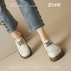ZHR单鞋女2025新款复古英伦风ins小皮鞋百搭轻便女鞋低帮乐福鞋女 商品缩略图7