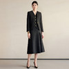 IWY/正式场合职业套裙女2025新款春季羊毛西装马甲三件套工作服24CMS667 商品缩略图0