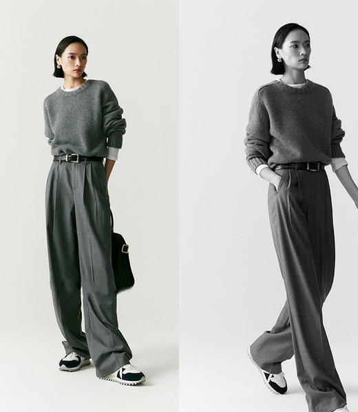 【高品质私服】【D家澳毛老爹裤】精纺毛料，高支高密澳毛，质感一流G0655-CC【无标出货 介意慎拍】 商品图4