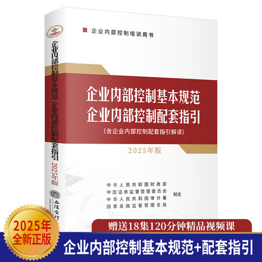 企业内部控制基本规范 企业内部控制配套指引(2025年版) 商品图0