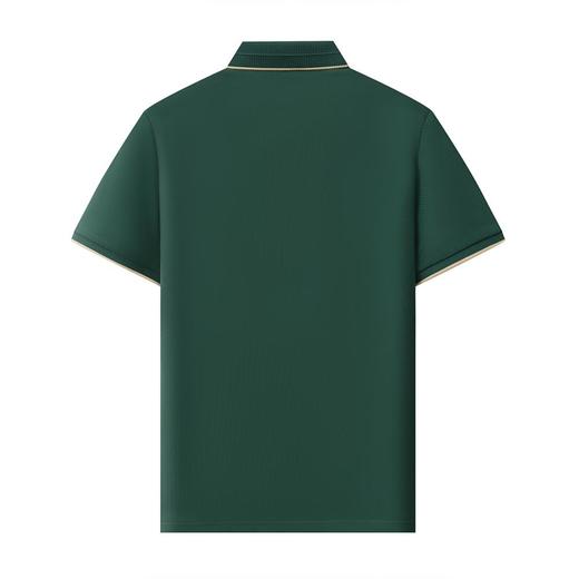 【冰氨超爽】40支天然凉感遮热防螨珠地间色二级罗纹翻领polo衫（贝壳扣）（210克） ZT-77003# 商品图5