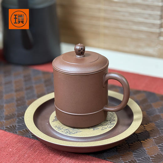 璞实大器名炉原矿紫砂杯国省双大师吴小楣作品 商品图0