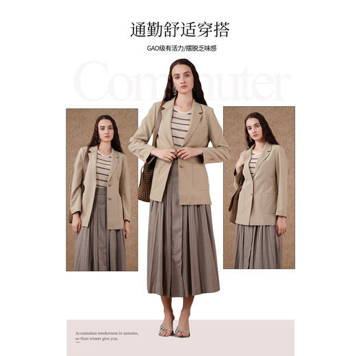 乔万尼新品修身小西装短外套ET3B705 商品图3